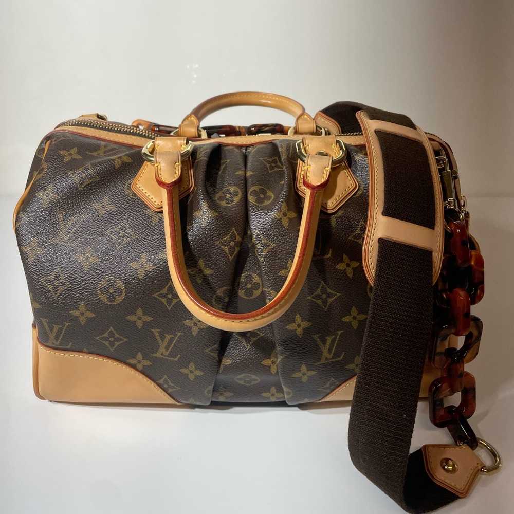 Louis Vuitton Monogram Duffel Bag - Brown and Tan